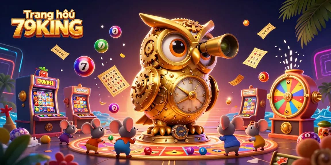 Engage with the exciting world of gambling at Trang chủ 79KING featuring vibrant slot machines and lottery elements.