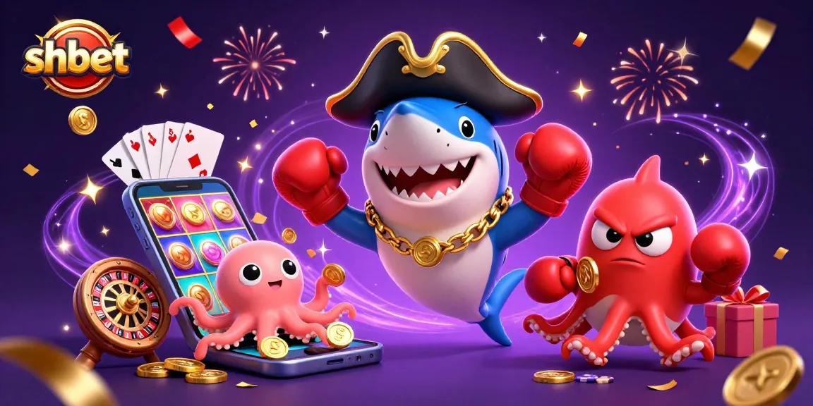 Engage in thrilling gameplay at shbet with vibrant casino characters and dynamic slot elements.