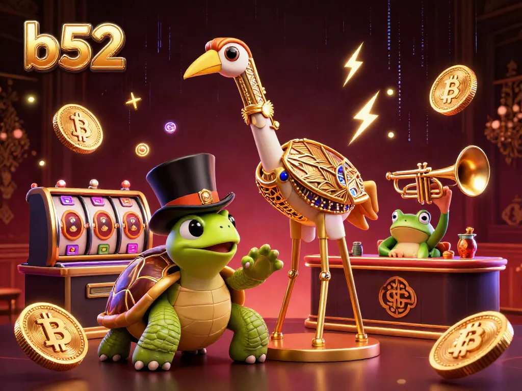 Play exciting b52 games with vibrant characters and visual elements illuminating your casino experience.