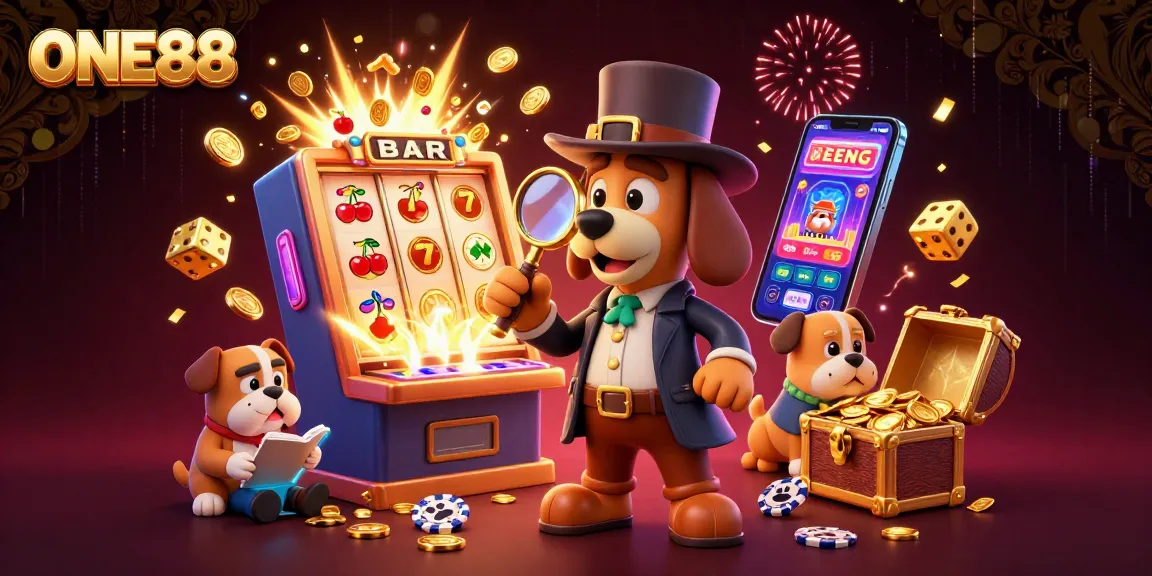 ONE88 engages players in an exciting 3D casino world filled with thrilling slots and treasure.