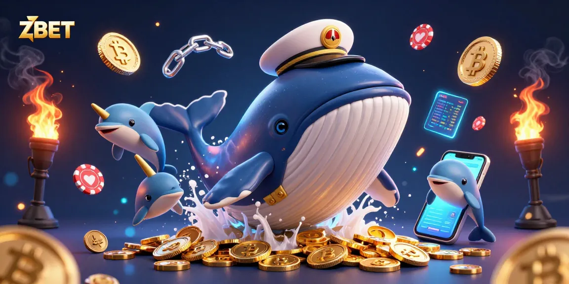 ZBET offers exciting rewards with a vibrant underwater casino scene featuring playful sea creatures.