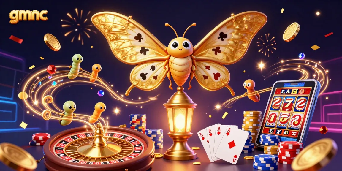 Win big with gmnc insights on online gambling, featuring vibrant casino-themed 3D illustration.